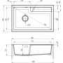 Deante Eridan zlewozmywak granitowy 80x50 cm szary/grafitowy/onyx ZQE_G10B zdj.2