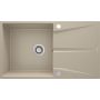 Deante Corio zlewozmywak granitowy 86x50 cm beżowy ZRC_711A zdj.1