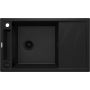 Deante Magnetic zlewozmywak granitowy 82x50 cm czarny ZRM_N113 zdj.1
