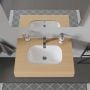 Duravit D-Code umywalka 49,5x29 cm prostokątna podblatowa biała 0338490000 zdj.4