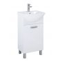 Elita Sunn umywalka z szafką 45,5x44,3 cm biały połysk RE169190008060 zdj.1