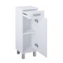 Elita Sunn szafka 30,1x29,6x84,1 cm boczna stojąca biały połysk RE169197008060 zdj.3
