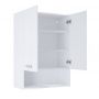 Elita Sunn szafka 70x30,6x97 cm boczna wisząca biały połysk RE169211008060 zdj.3