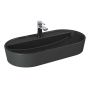 Elita Babette umywalka 81,5x41,5 cm owalna nablatowa anthracite matt RE040820016010 zdj.3