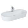 Elita Babette umywalka 81,5x41,5 cm owalna nablatowa biała 145109 zdj.3