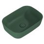 Elita Reni umywalka 45,5x32,5 cm prostokątna nablatowa forest green matt RE040460037010 zdj.3