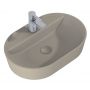 Elita Babette umywalka 62x41,2 cm owalna nablatowa fume matt RE040620017020 zdj.1