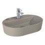 Elita Babette umywalka 62x41,2 cm owalna nablatowa fume matt RE040620017020 zdj.3