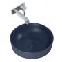 Elita Lorca umywalka 41,5x41,5 cm okrągła nablatowa navy blue matt RE040420047030 zdj.3