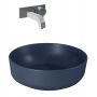 Elita Lorca umywalka 41,5x41,5 cm okrągła nablatowa navy blue matt RE040420047030 zdj.4