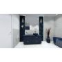 Elita Lorca umywalka 41,5x41,5 cm okrągła nablatowa navy blue matt RE040420047030 zdj.10