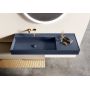 Elita Level umywalka 100,5x45,5 cm prostokątna ścienna lewa navy blue matt RE041461187030 zdj.1