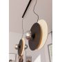 Emibig Soho lampa wisząca 4x10 W czarna-drewno 1302/4 zdj.7