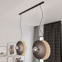 Emibig Soho lampa wisząca 4x10 W czarna-drewno 1302/4 zdj.8