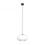 Emibig Coco lampa wisząca 1x15 W biała-czarna 1376/1 zdj.1