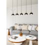 Emibig Moto lampa wisząca 5x15 W czarna-złota 1386/5 zdj.5