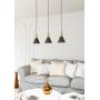 Emibig Rosa lampa wisząca 3x10 W czarna-złota 1388/3 zdj.5