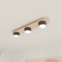 Emibig Diaz lampa podsufitowa 3x12 W czarna-drewno 1438/3 zdj.3