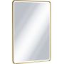 Excellent Corido lustro 60x80 cm prostokątne z oświetleniem z matą grzewczą z ramą złoty szczotkowany DOEX.CO080.060.GB zdj.1