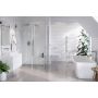 Excellent Vidoq ścianka prysznicowa walk-in 93 cm chrom połysk/szkło przezroczyste KAEX.1507.930.LP.CR zdj.3