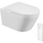 Excellent Dakota toaleta myjąca wisząca bez kołnierza ze spłukiwaniem wirowym biała CEEX.4024.593.D3.2.WH zdj.1