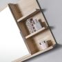 Domtech Basic szafka łazienkowa 60x50 cm lustrzana prawa dąb sonoma EN-2OVW-XYOZ zdj.3