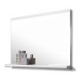 Domtech Basic lustro łazienkowe 60x50 cm z półką biały KX-K4IW-LQOD zdj.1