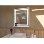 Domtech LED_in lustro łazienkowe 70x60 cm z oświetleniem biały LEDin.60x70.1P.BIA zdj.6