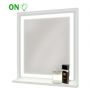 Domtech LED_in lustro łazienkowe 70x60 cm z oświetleniem biały LEDin.60x70.1P.BIA zdj.3