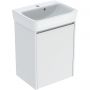 Geberit Selnova Square umywalka z szafką 50 cm białą 504.132.00.1 zdj.1