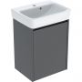 Geberit Selnova Square umywalka z szafką 50 cm lava 504.132.JK.1 zdj.1