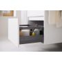 Geberit Selnova Square umywalka z szafką 55 cm białą 504.137.01.1 zdj.7
