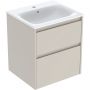 Geberit Selnova Square umywalka z szafką 55 cm piaskowoszary 504.137.DB.1 zdj.1