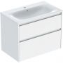 Geberit Selnova Square umywalka z szafką 80 cm białą 504.139.01.1 zdj.1