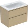 Geberit Selnova Square umywalka z szafką 80 cm dąb 504.139.PS.1 zdj.1