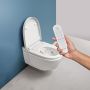 Geberit AquaClean Mera toaleta myjąca wisząca bez kołnierza ze spłukiwaniem wirowym biała 146.200.11.1 zdj.9