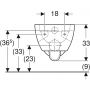 Geberit Selnova Premium miska WC wisząca bez kołnierza biały 501.545.01.1 zdj.5