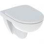 Geberit Selnova zestaw miska WC wisząca Rimfree z deską sedesową wolnoopadającą biały 501.751.00.1 zdj.1
