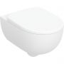 Geberit Selnova Premium zestaw miska z deską wisząca bez kołnierza biały połysk 501.991.00.1 zdj.1