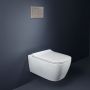 Geberit Smyle Square miska WC wisząca bez kołnierza ze spłukiwaniem wirowym biały połysk 503.170.00.1 zdj.5