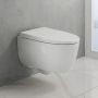 Geberit iCon miska WC z deską wolnoopadającą stelażem wspornikami i uszczelką wygłuszającą biały połysk (503048008, 111003002, 111815001, 156050001) zdj.8