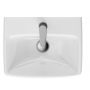Geberit Selnova Square umywalka 45x35 cm prostokątna ścienna-nablatowa biała 500.322.01.7 zdj.5