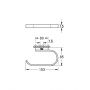 Grohe Selection uchwyt na papier toaletowy brushed cool sunrise 41068GN0 zdj.2