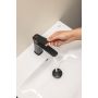 Grohe Dice bateria umywalkowa stojąca Cold Start czarny mat 1018362430 zdj.9