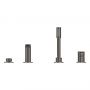 Grohe Lineare bateria wannowo-prysznicowa nawannowa Brushed Hard Graphite 19577AL1 zdj.3
