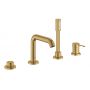 Grohe Essence bateria wannowo-prysznicowa 4-otworowa brushed cool sunrise 19578GN1 zdj.1