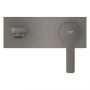 Grohe Lineare bateria umywalkowa podtynkowa Brushed Hard Graphite 23444AL1 zdj.4