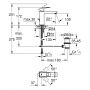 Grohe Eurocube bateria umywalkowa stojąca chrom 23445000 zdj.2