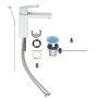 Grohe Eurocube bateria umywalkowa stojąca chrom 23445000 zdj.4