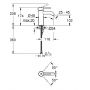 Grohe Essence bateria umywalkowa stojąca Brushed Cool Sunrise 23590GN1 zdj.2